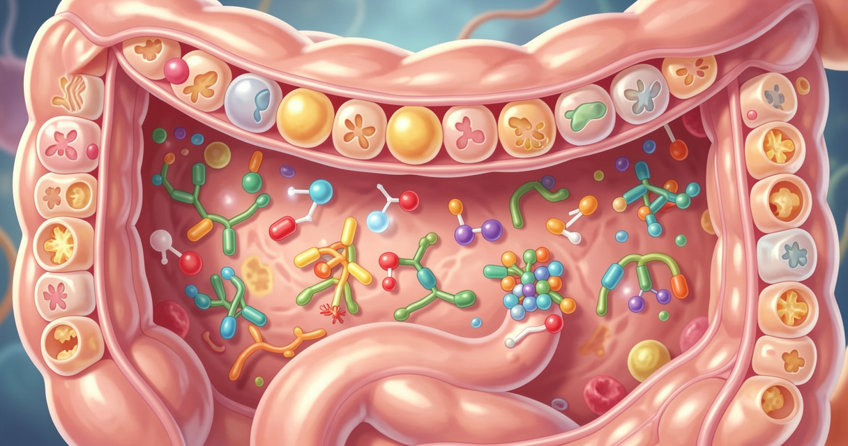 Células intestinales alimentadas por L-Glutamina para salud digestiva