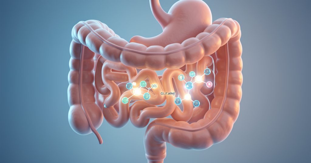 Glutamina para el intestino inflamado: beneficios, dosis y evidencia (2026)
