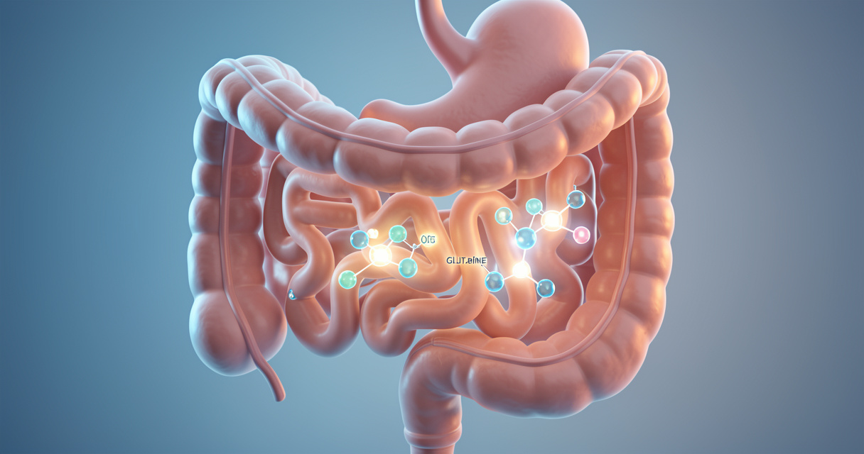 Glutamina para el intestino inflamado: beneficios, dosis y evidencia (2026)