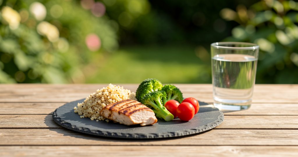 Plan de comidas de 28 días para definir el abdomen