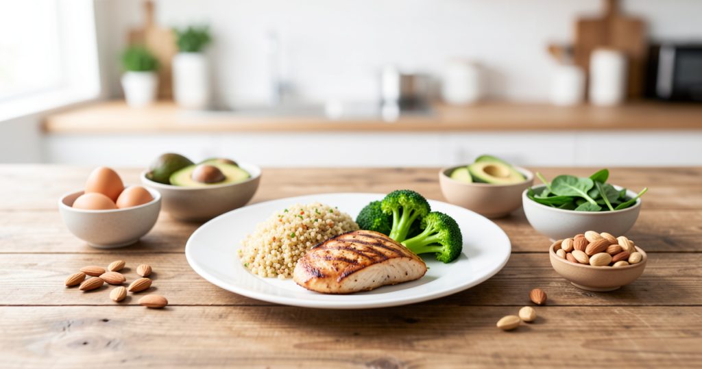 Plan de comidas para definir en 28 días