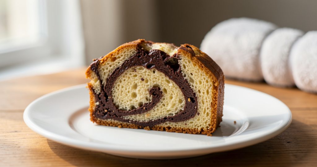 Cake Marbré Sportif Sin Azúcar | Receta Fácil